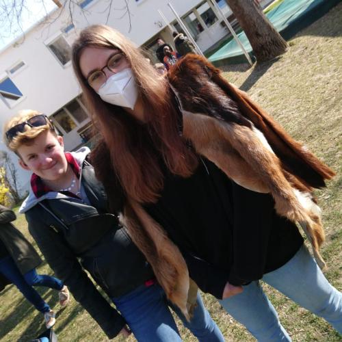 © BO Begeistert bei der Modenschau :-)