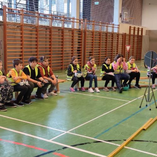 Radfahrtraining der 4.VS-Klassen