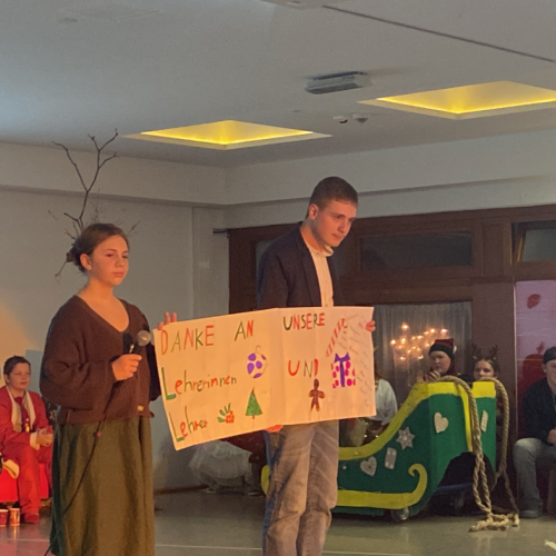 Vielen Dank an das Theater-Team
