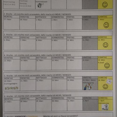 Fastenkalender 