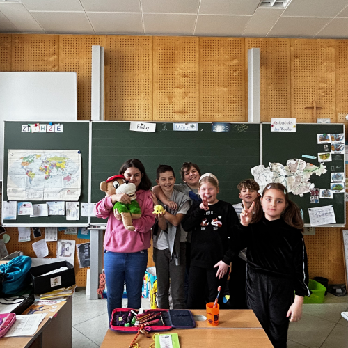 Gruppenfoto mit Bürstl