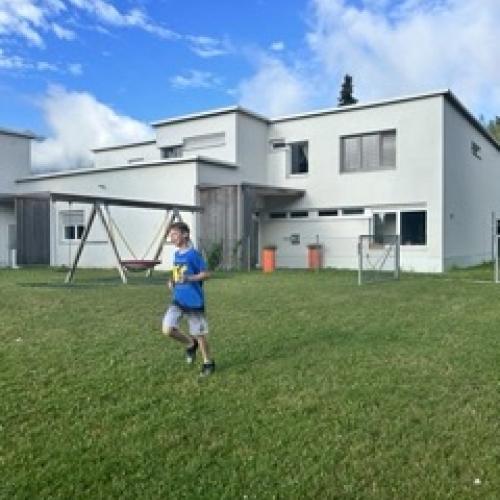 Laufparcours mit Paul
