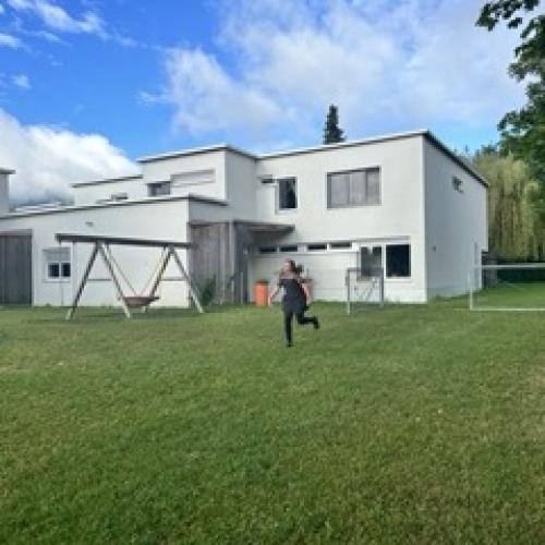 Laufparcours mit Paul