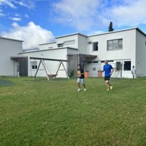 Laufparcours mit Paul