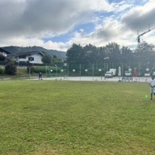 Laufparcours mit Paul