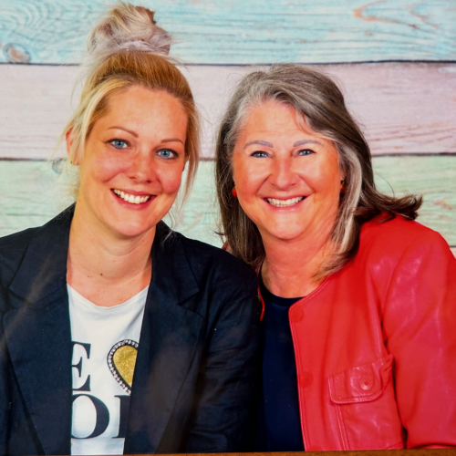 Dir. Karin Pammer (rechts im Bild) und Marina Palaver, Stellvertretung der Gesamtleitung