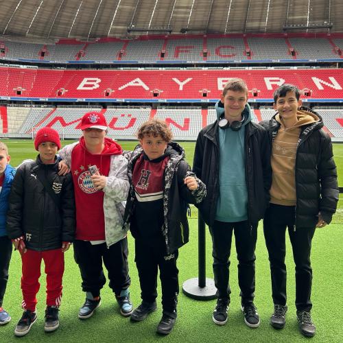 © SW Besuch beim FC Bayern