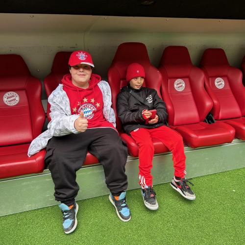 © SW Besuch beim FC Bayern