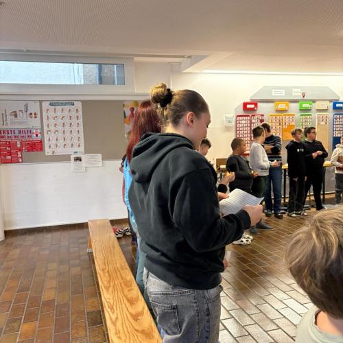 Adventbeginn in der Schule