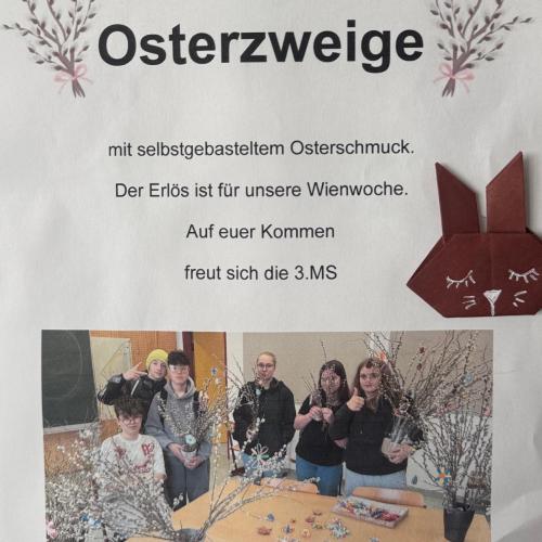 Osterschmuck und Palmzweige Verkauf