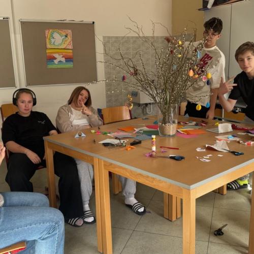 Osterschmuck und Palmzweige Verkauf