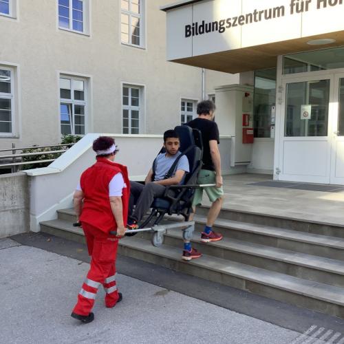 Besuch von der Rettung