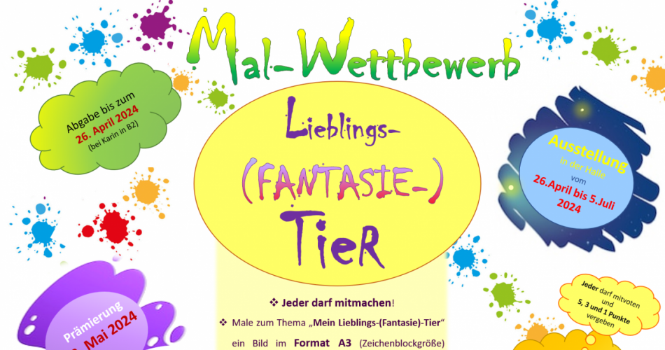 Malwettbewerb Internat
