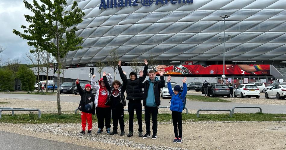 Besuch beim FC Bayern