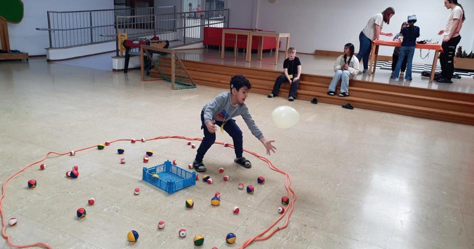 Spielefest im Internat
