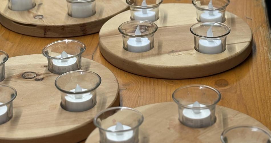 Adventteller in der Schule