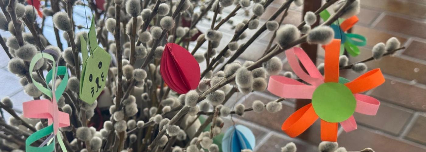 Selbstgebastelt für Ostern!